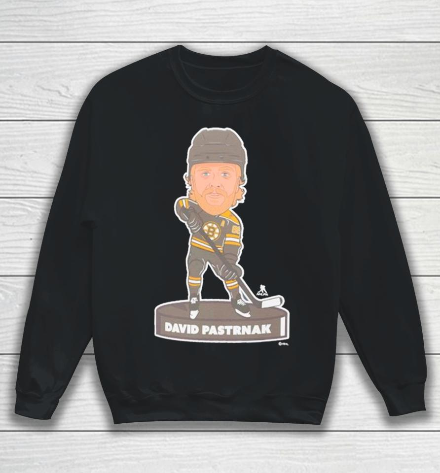 David Pastrnak Boston Bruins Player Bobblehead Sweatshirt
