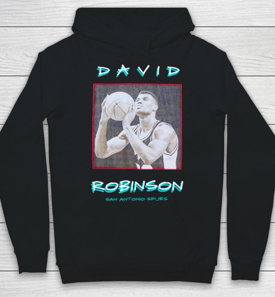 David Robinson San Antonio Spurs Vintage Logo Hoodie