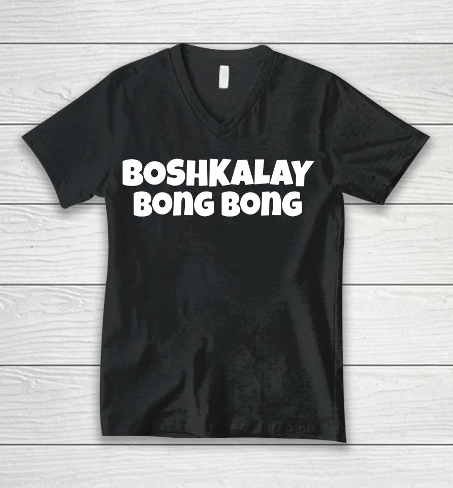 Daydrian Harding Merch Boshkalay Bong Bong Unisex V-Neck T-Shirt