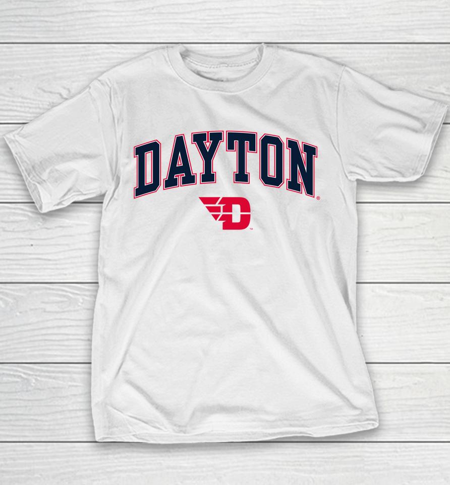 Dayton Flyers Arch Over Logo Youth T-Shirt