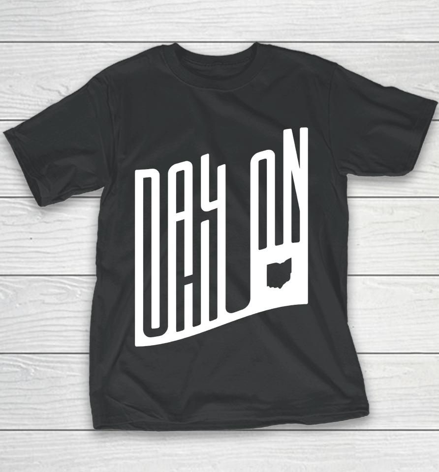 Dayton Ohio Typography Youth T-Shirt