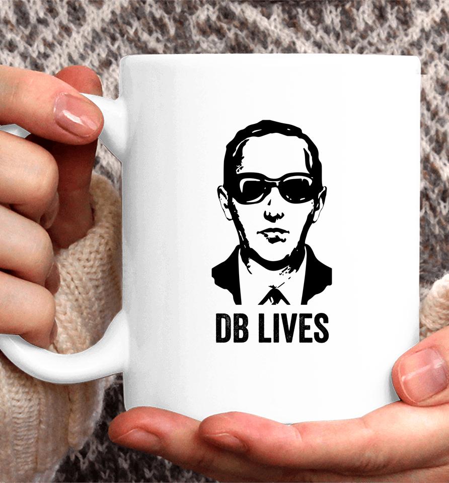 Db Cooper Lives Unsolved Mystery Sixties Urban Legend Face Coffee Mug