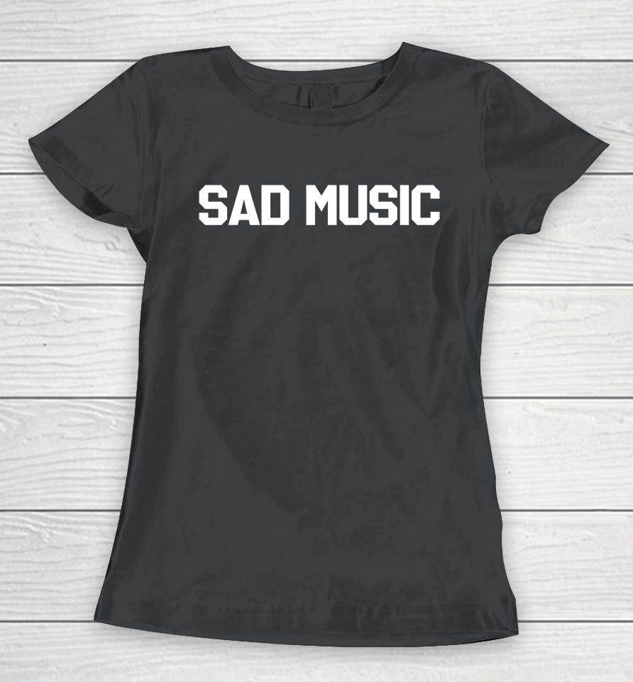 Death Cab For Cutie Merch Sad Music Women T-Shirt
