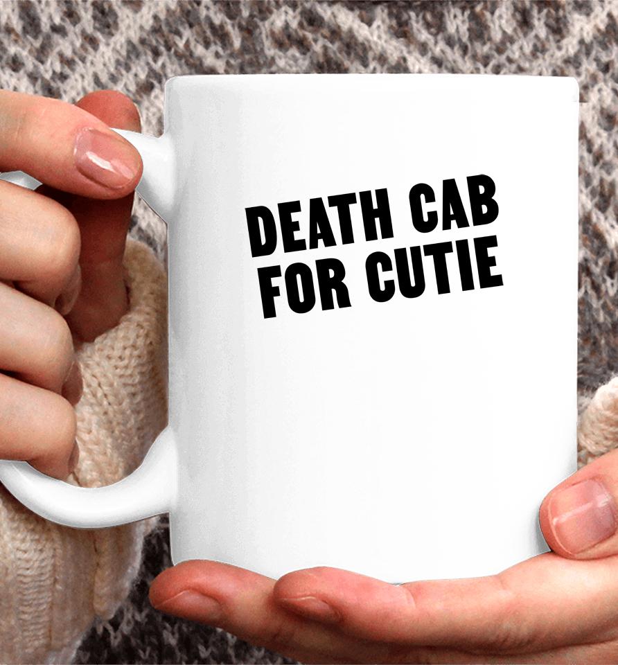Death Cab For Cutie Coffee Mug