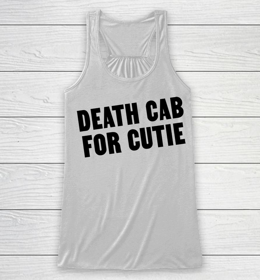 Death Cab For Cutie Racerback Tank