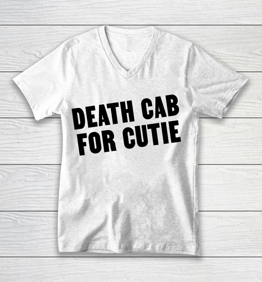 Death Cab For Cutie Unisex V-Neck T-Shirt