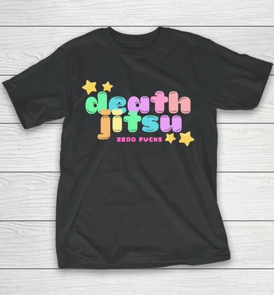 Death Jitsu Zero Fucks Youth T-Shirt