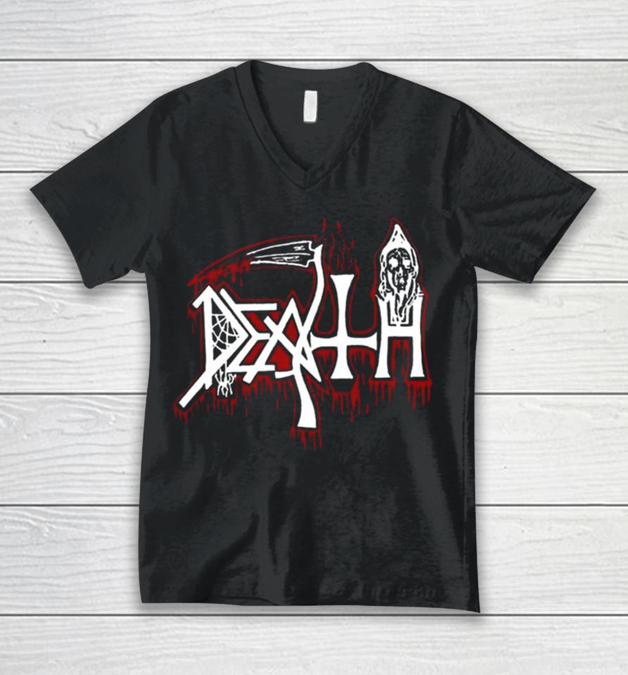 Death Leprosy Us Tour 1988 Unisex V-Neck T-Shirt