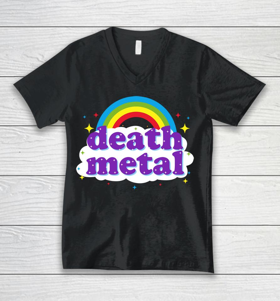 Death Metal Unisex V-Neck T-Shirt
