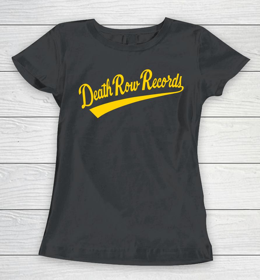 Death Row Records Baseball Women T-Shirt