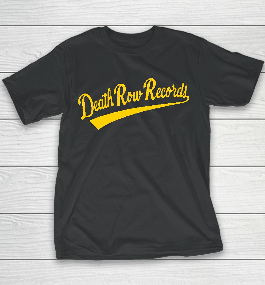 Death Row Records Baseball Youth T-Shirt