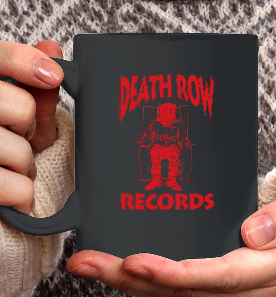Death Row Records Red Logo Coffee Mug