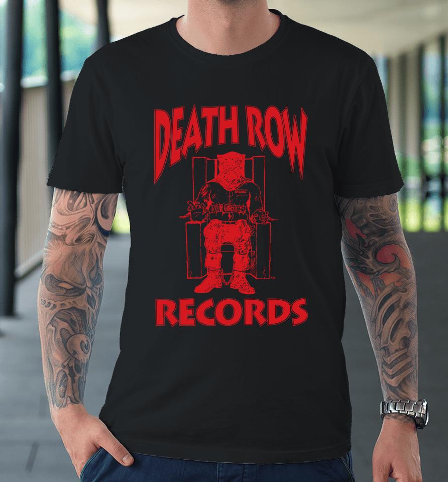 Death Row Records Red Logo Premium T-Shirt