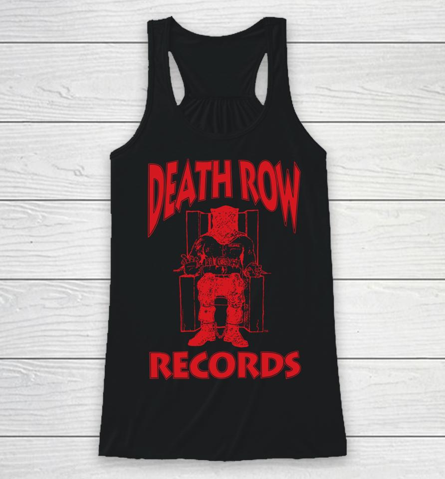 Death Row Records Red Logo Racerback Tank