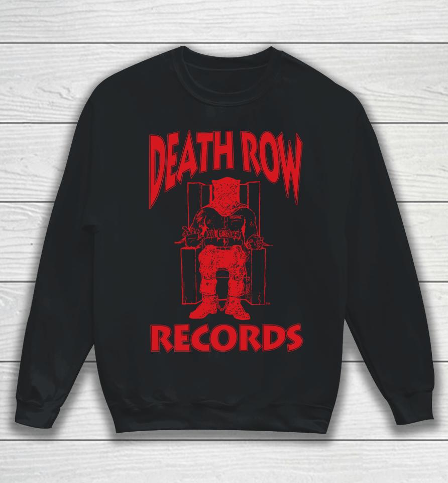 Death Row Records Red Logo Sweatshirt