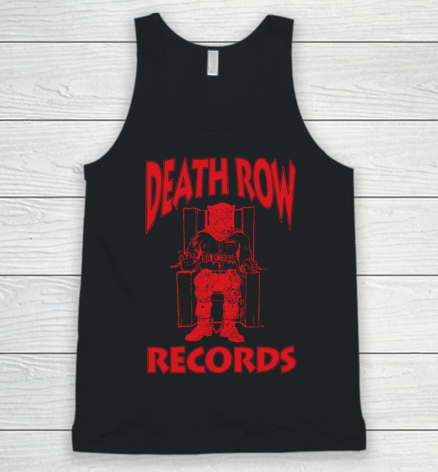 Death Row Records Red Logo Unisex Tank Top