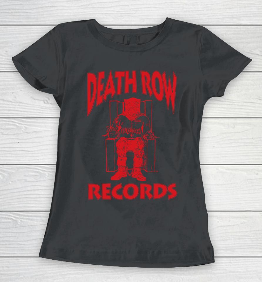 Death Row Records Red Logo Women T-Shirt