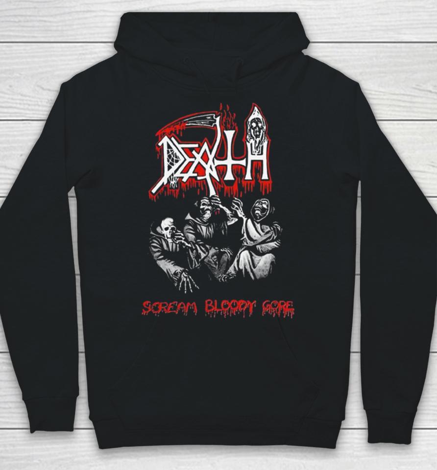 Death Scream Bloody Gore Throwback Hoodie