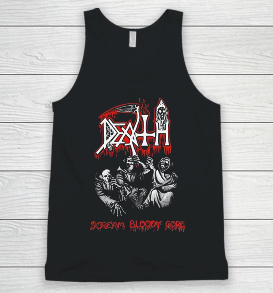 Death Scream Bloody Gore Throwback Unisex Tank Top
