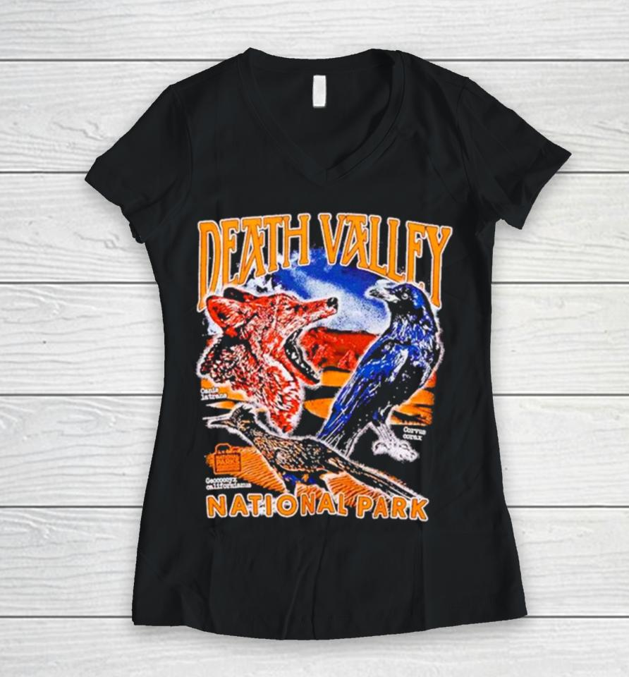 Death Valley National Parks Women V-Neck T-Shirt