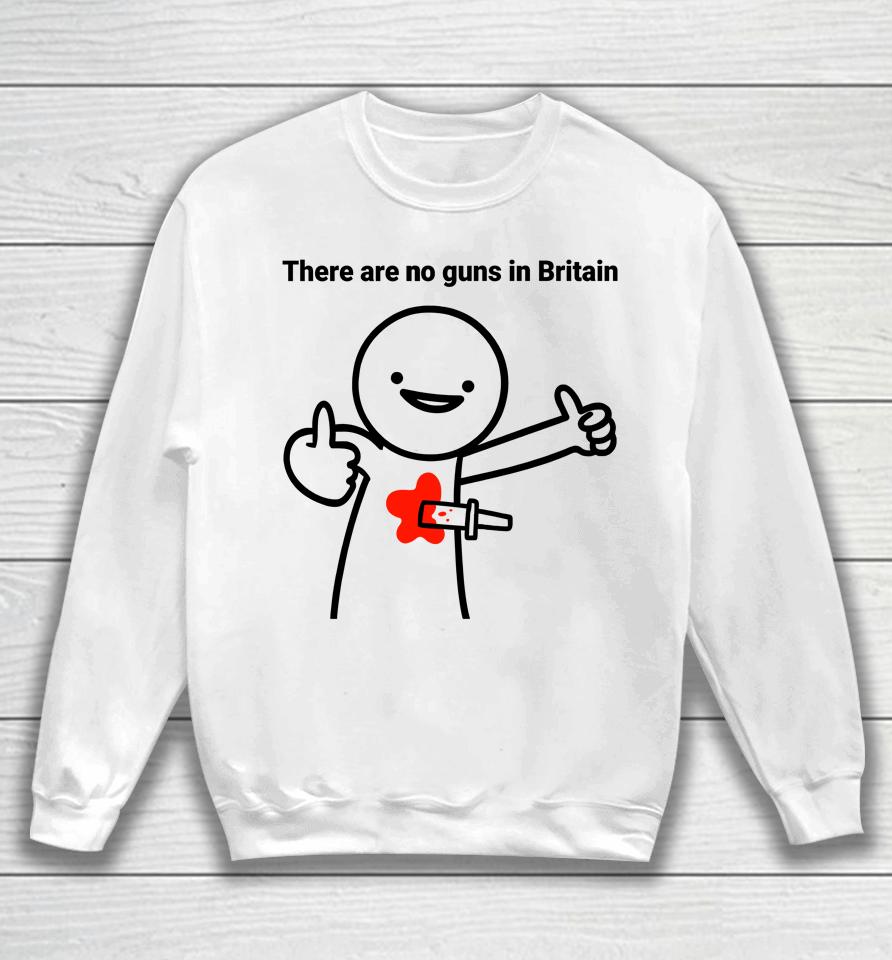 Declaration Of Memes There Are No Guns In Britain Sweatshirt