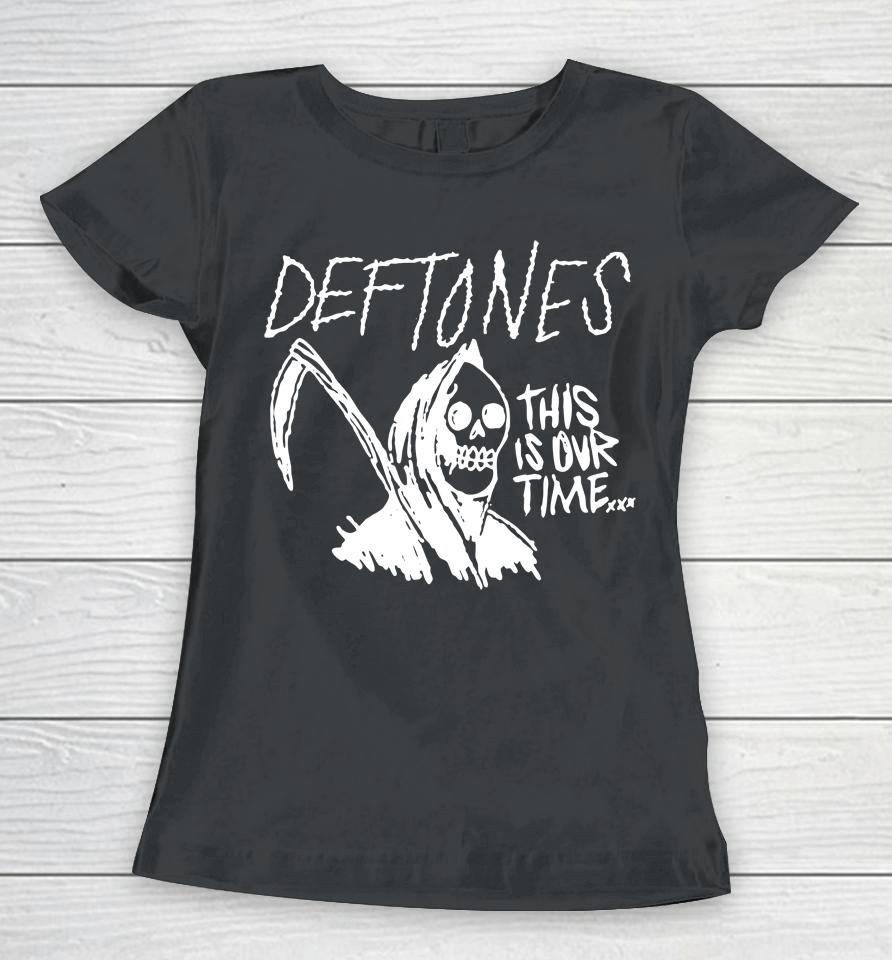 Deftones Reaper Black Women T-Shirt