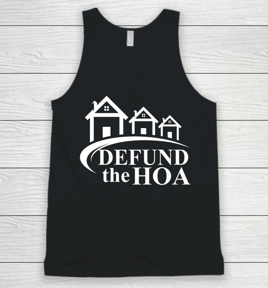 Defund The Hoa Unisex Tank Top