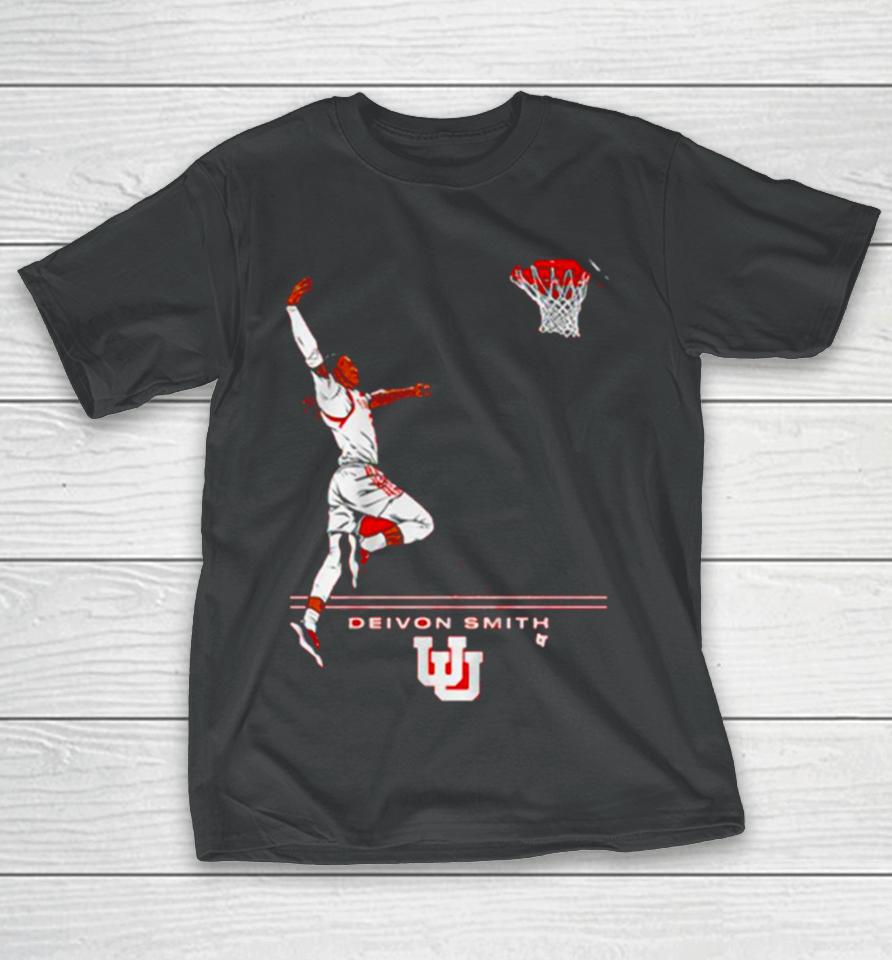 Deivon Smith Utah Jazz Basketball Nba Superstar Pose T-Shirt