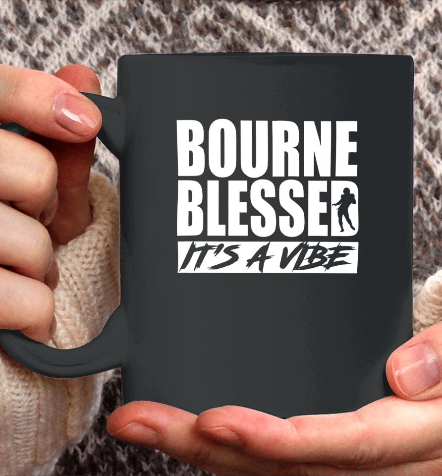 Demario Douglas Wearing Bourne Blessed It’s A Vibe Coffee Mug