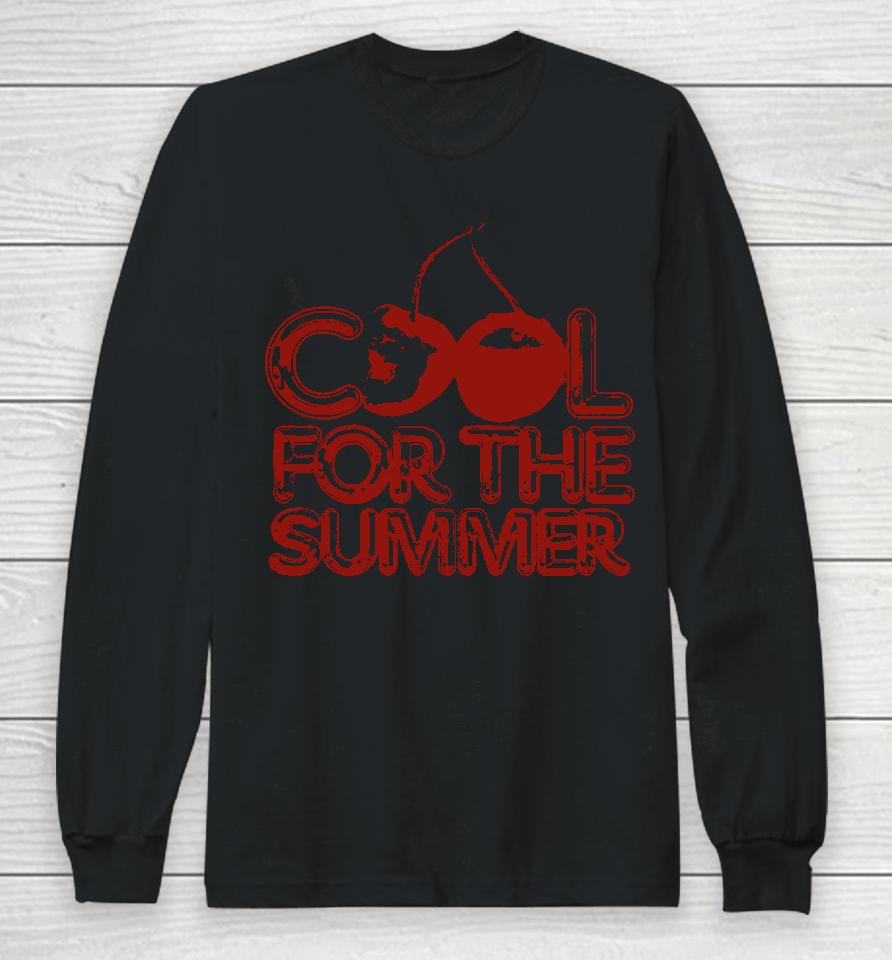 Demi Lovato Merch Cool For The Summer Long Sleeve T-Shirt