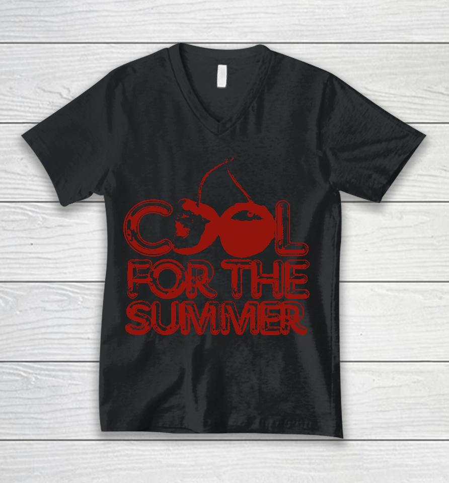 Demi Lovato Merch Cool For The Summer Unisex V-Neck T-Shirt