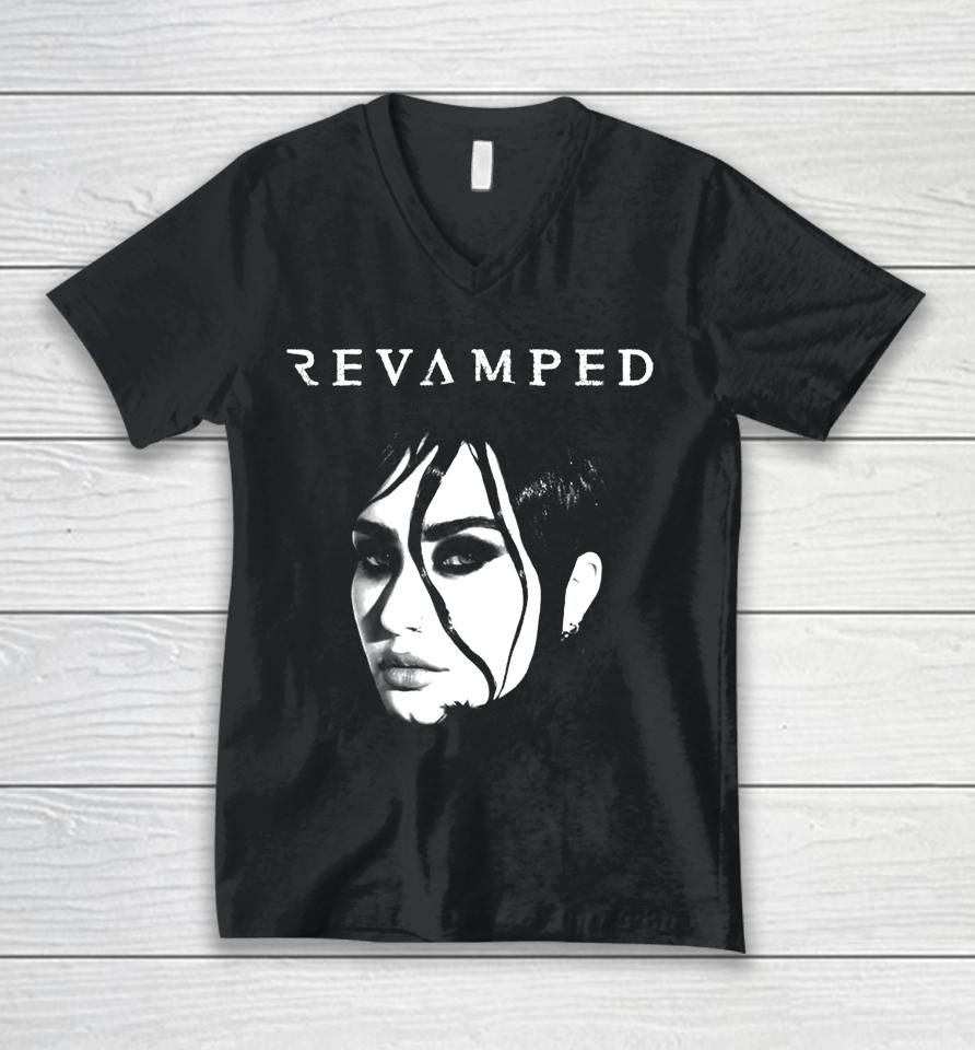 Demi Lovato Revamped Album Unisex V-Neck T-Shirt