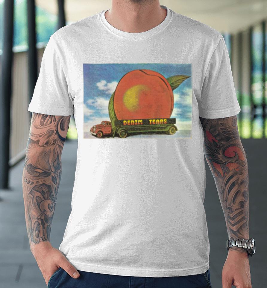 Denim Tears Merch Giant Fruit Kiss My Grits Premium T-Shirt