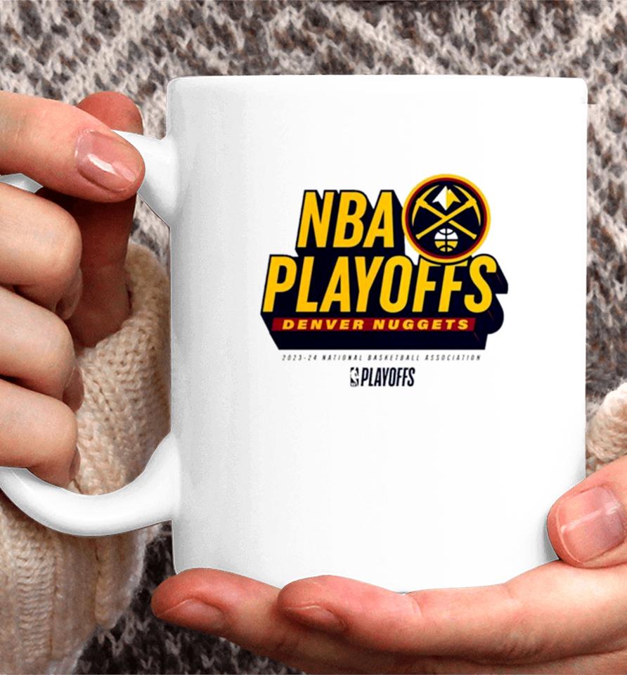Denver Nuggets 2024 Nba Playoffs Defensive Stance Coffee Mug
