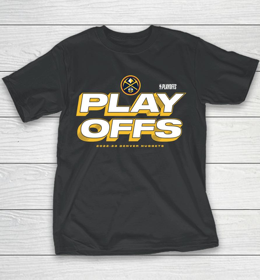 Denver Nuggets Fanatics Branded 2023 Nba Playoffs Starter Youth T-Shirt