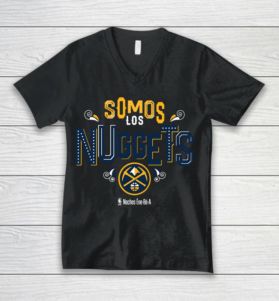 Denver Nuggets Noches Ene-Be-A Unisex V-Neck T-Shirt
