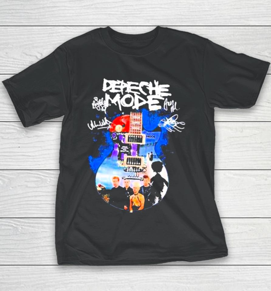 Depeche Mode Guitar Signatures Youth T-Shirt