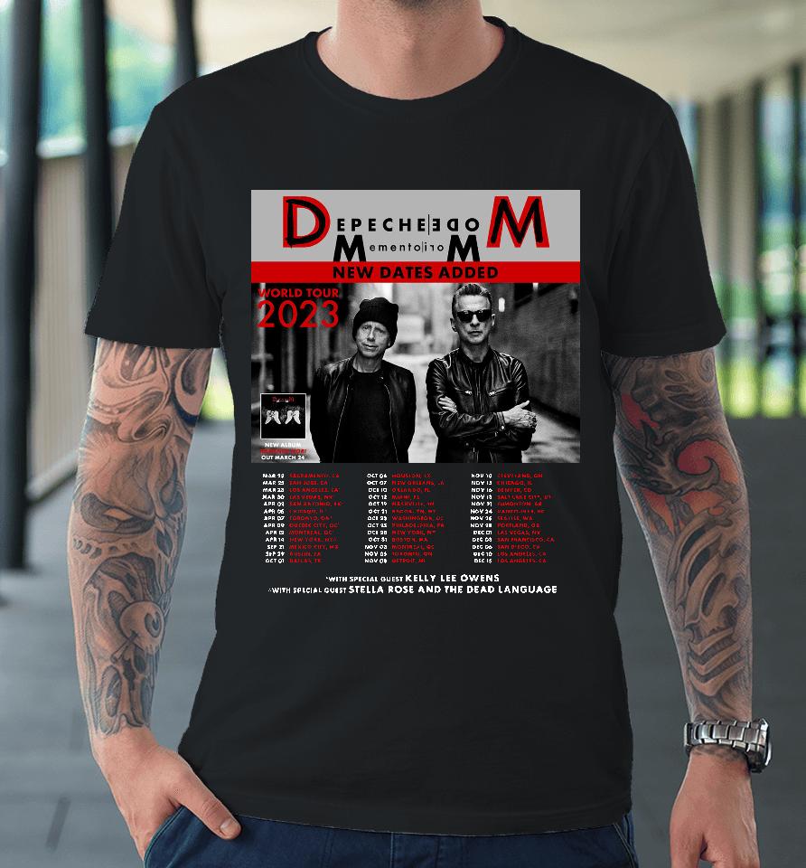 Depeche Mode Memento Mori Tour 2023 Premium T-Shirt