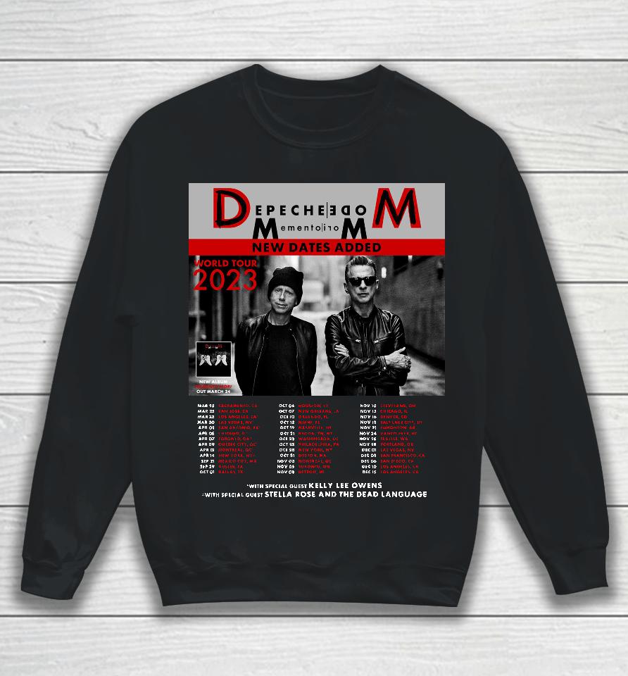 Depeche Mode Memento Mori Tour 2023 Sweatshirt
