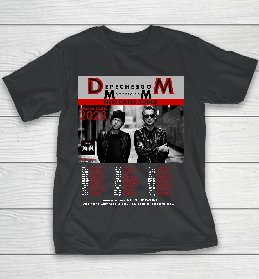 Depeche Mode Memento Mori Tour 2023 Youth T-Shirt
