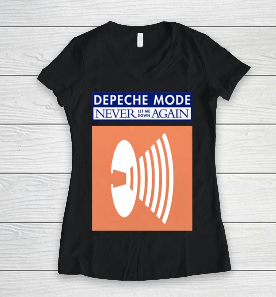 Depeche Mode Women V-Neck T-Shirt