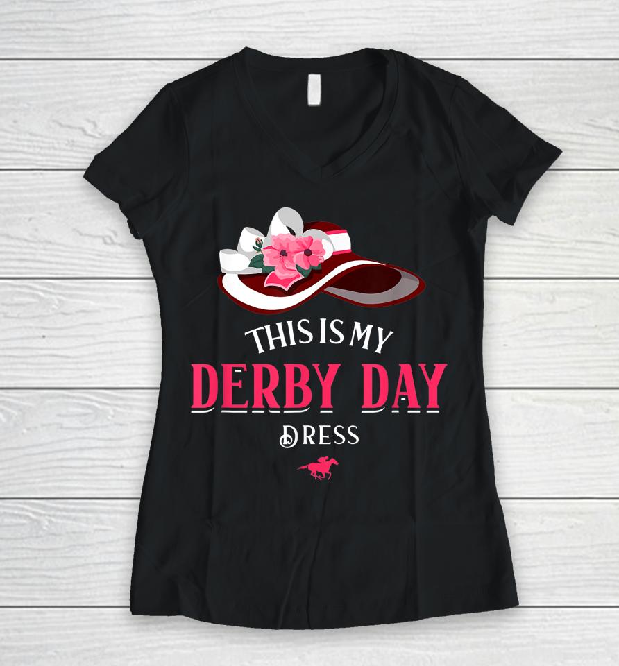 Derby Day 2022 Derby Kentucky Horse Derby Dress Derby Women V-Neck T-Shirt