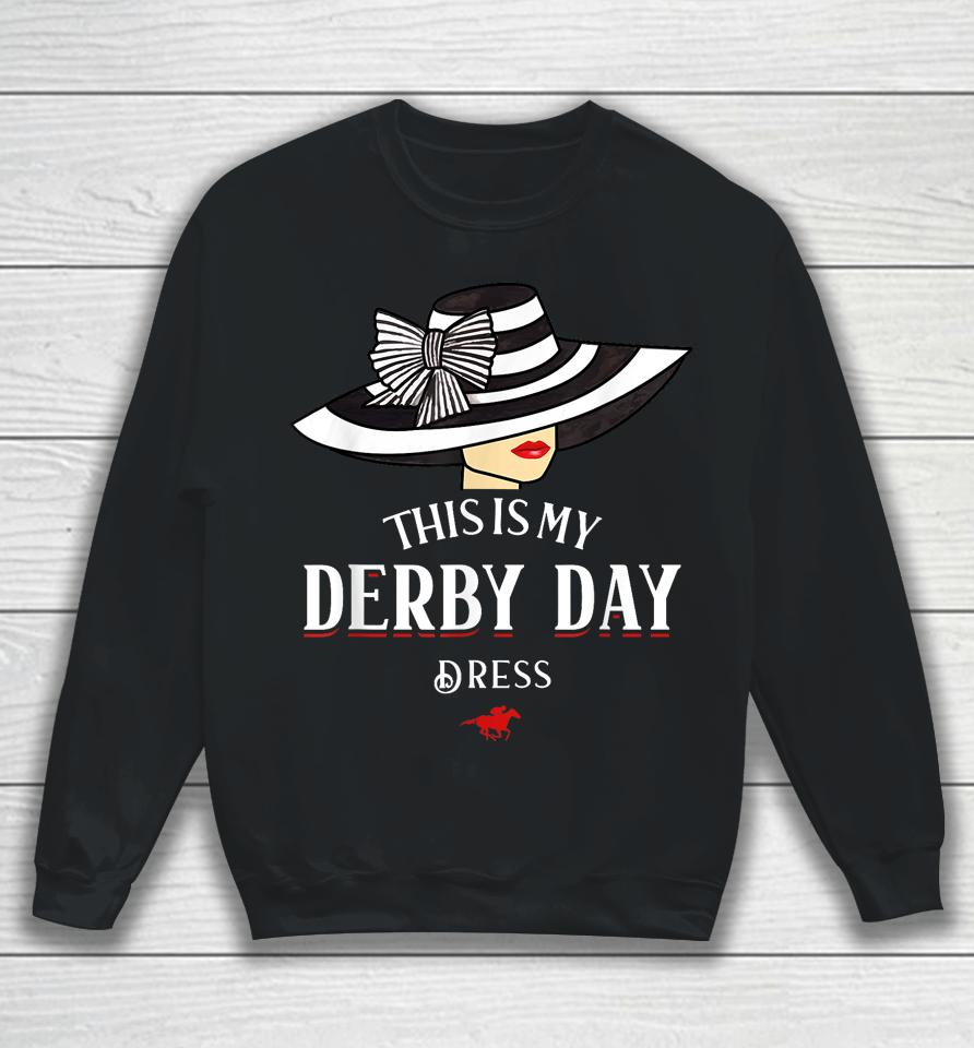 Derby Day 2023 Kentucky Dresses Vintage Funnyderby Day Dress Sweatshirt