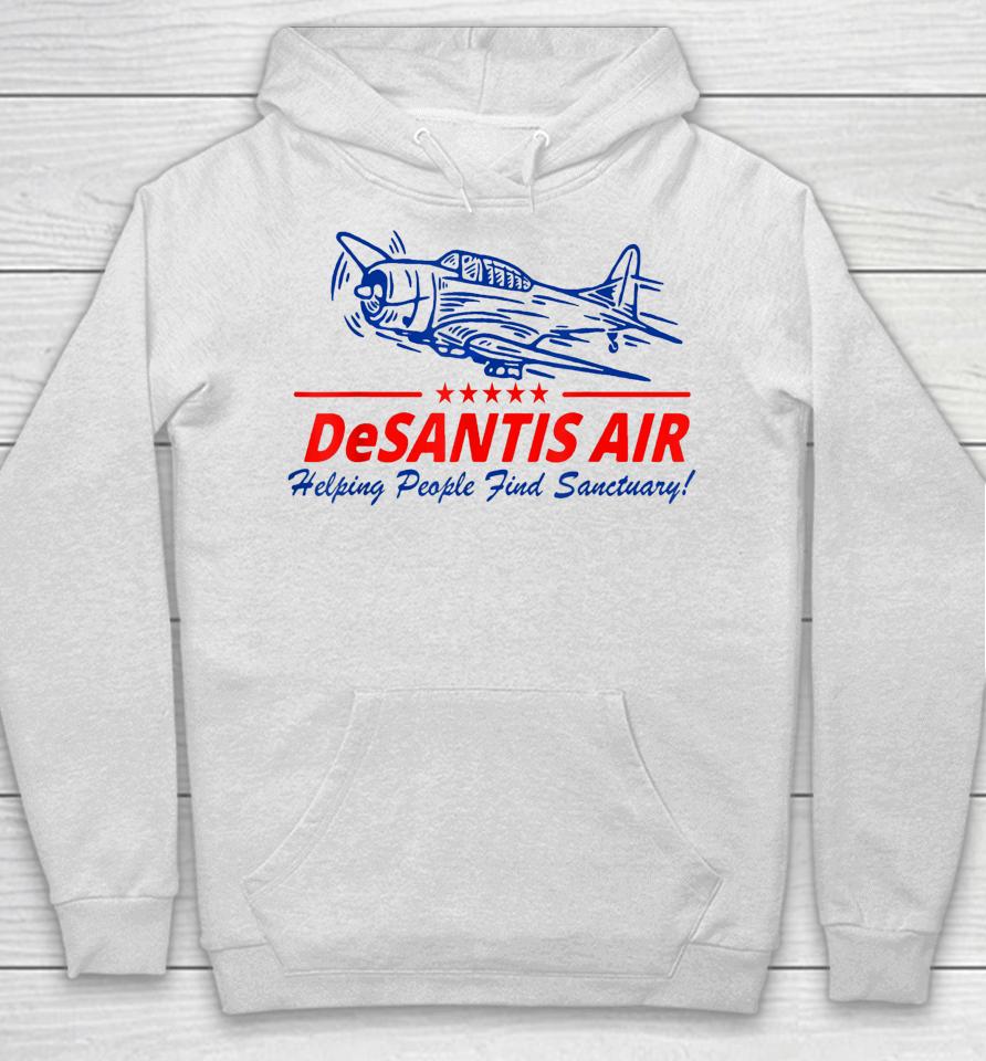 Desantis Air Border Relocation Services Hoodie