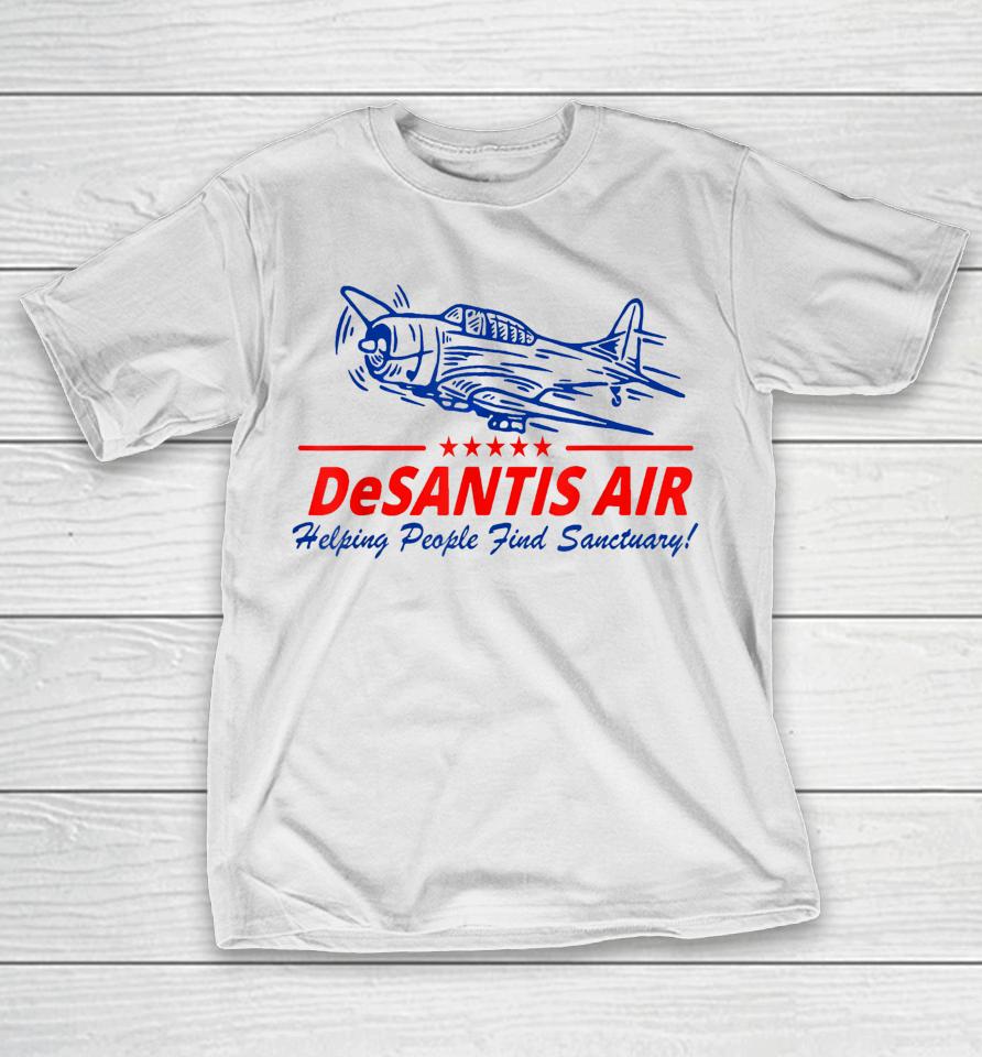Desantis Air Border Relocation Services T-Shirt
