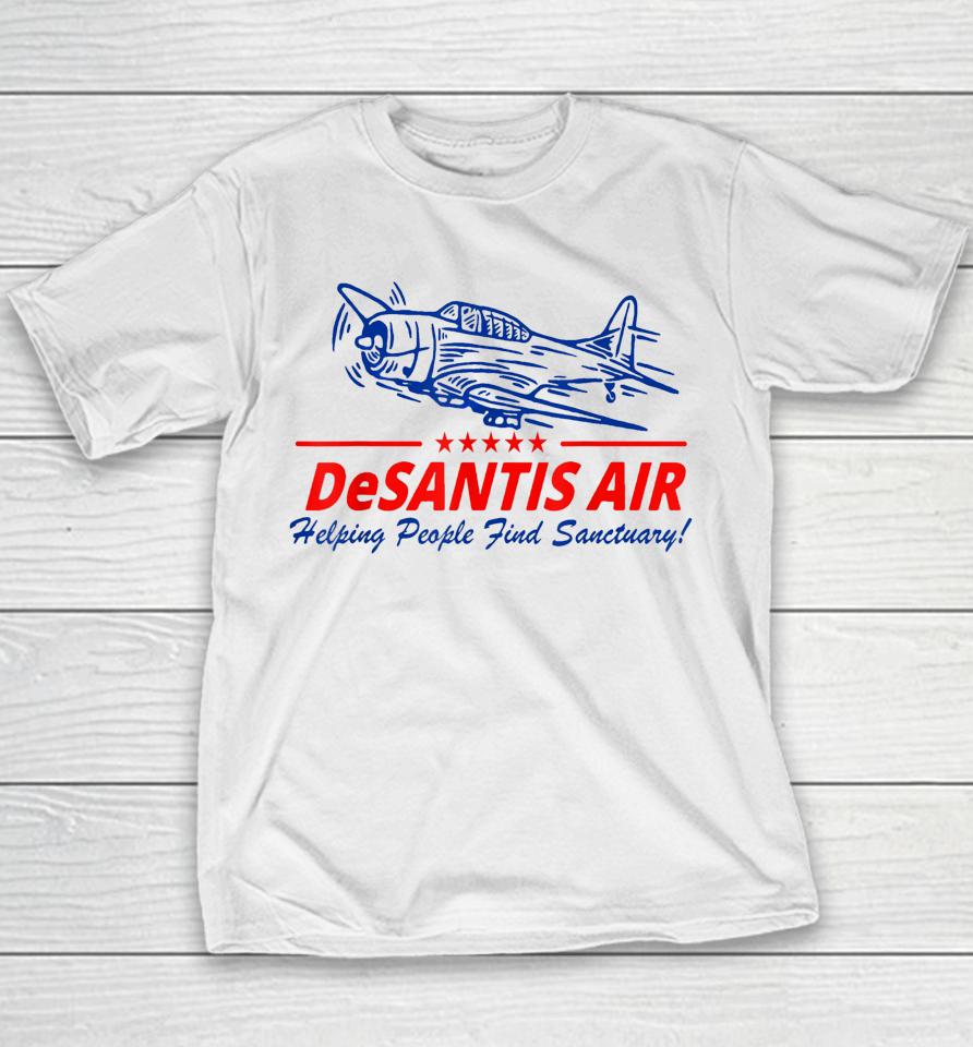 Desantis Air Border Relocation Services Youth T-Shirt