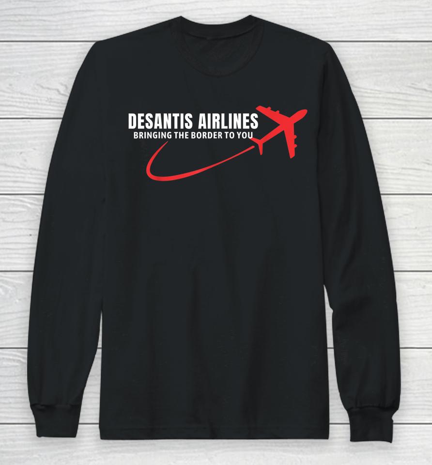 Desantis Airlines Long Sleeve T-Shirt