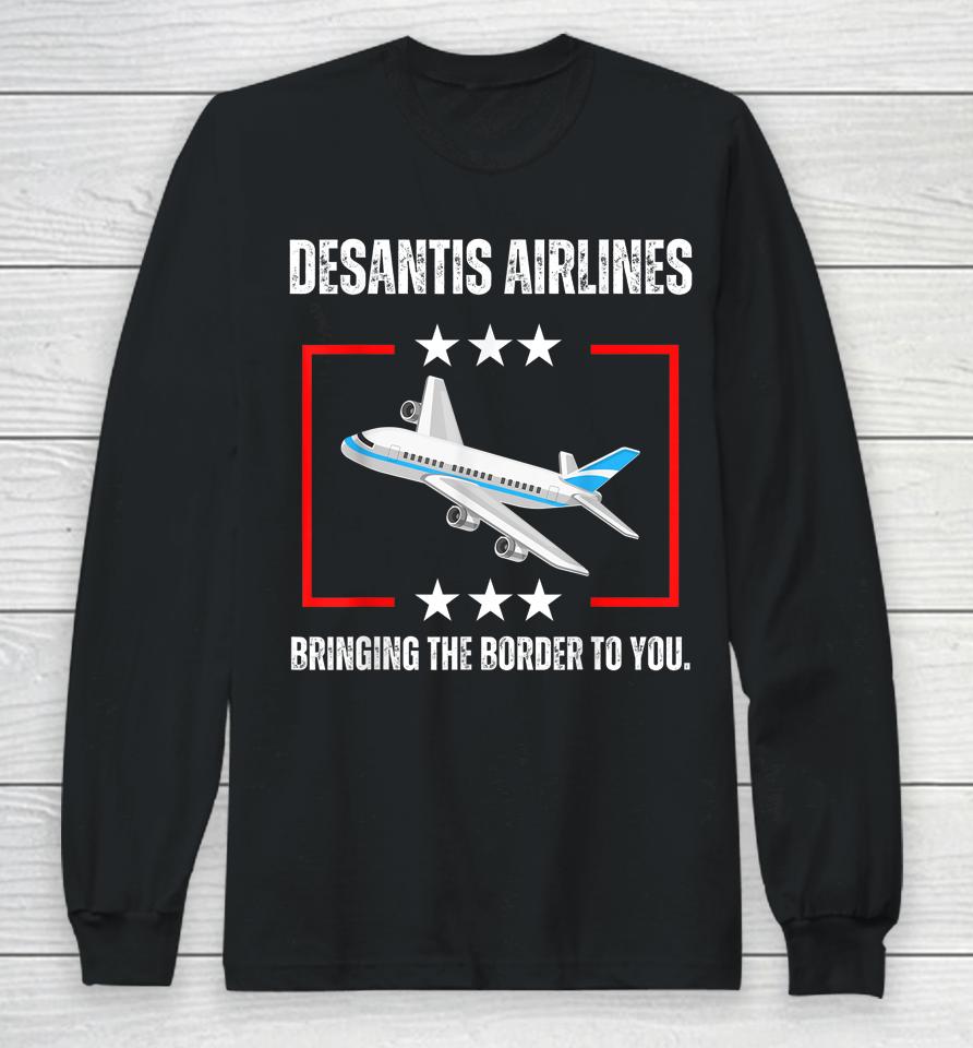 Desantis Airlines Long Sleeve T-Shirt