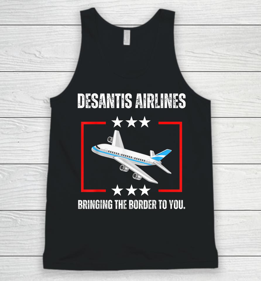 Desantis Airlines Unisex Tank Top