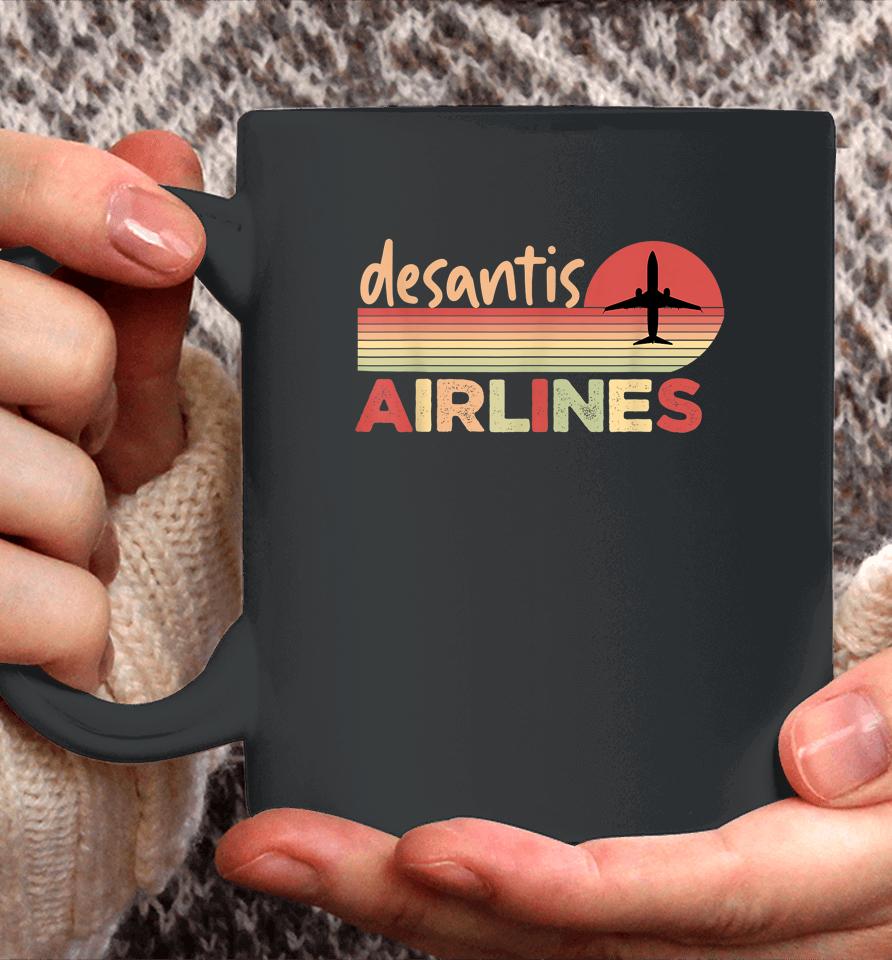 Desantis Airlines Vintage Coffee Mug